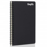 Segfly Spiral Notebook, A5 Lined Travel Writing Notebooks Journal, Memo Notepad Sketchbook, Students College Office Business Subject Diary Ruled Book Journal-Black Cover Segfly Spiral Notebook, A5 Lined Travel Writing Notebooks Journal, Memo Notepad Sketchbook, Students College Office Business Subject Diary Ruled Book Journal-Black Cover