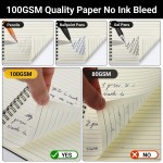 Segfly Spiral Notebook, A5 Lined Travel Writing Notebooks Journal, Memo Notepad Sketchbook, Students College Office Business Subject Diary Ruled Book Journal-Black Cover Segfly Spiral Notebook, A5 Lined Travel Writing Notebooks Journal, Memo Notepad Sketchbook, Students College Office Business Subject Diary Ruled Book Journal-Black Cover