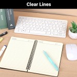 Segfly Spiral Notebook, A5 Lined Travel Writing Notebooks Journal, Memo Notepad Sketchbook, Students College Office Business Subject Diary Ruled Book Journal-Black Cover Segfly Spiral Notebook, A5 Lined Travel Writing Notebooks Journal, Memo Notepad Sketchbook, Students College Office Business Subject Diary Ruled Book Journal-Black Cover