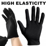 Soviya Work Gloves, 5 Pairs, Black, 9 inch Long, for Handling Camera, Film, Photo and Jewelry Inspection Soviya Work Gloves, 5 Pairs, Black, 9 inch Long, for Handling Camera, Film, Photo and Jewelry Inspection